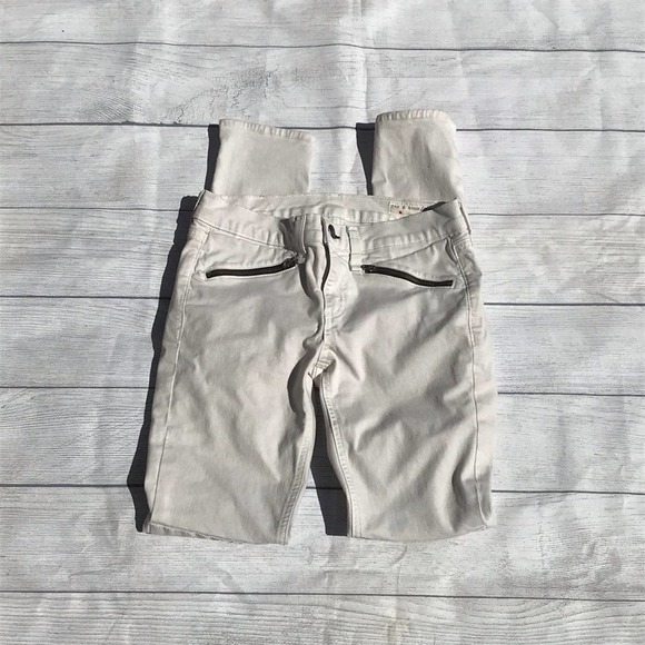 Rag & bone Ridley moto Jeans wax winter white - Picture 5 of 8